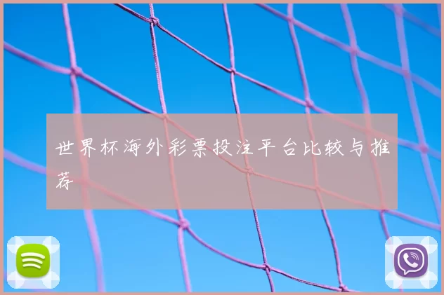 世界杯海外彩票投注平台比较与推荐