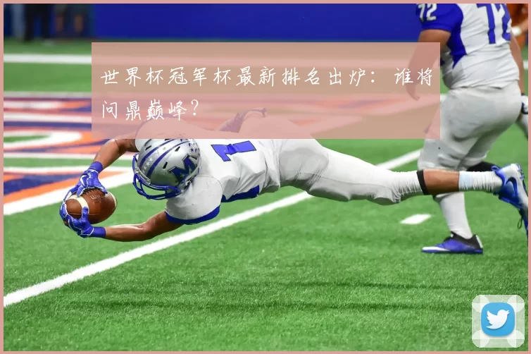 世界杯冠军杯最新排名出炉:谁将问鼎巅峰?