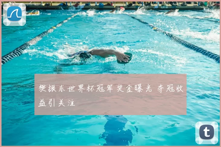 樊振东世界杯冠军奖金曝光 夺冠收益引关注